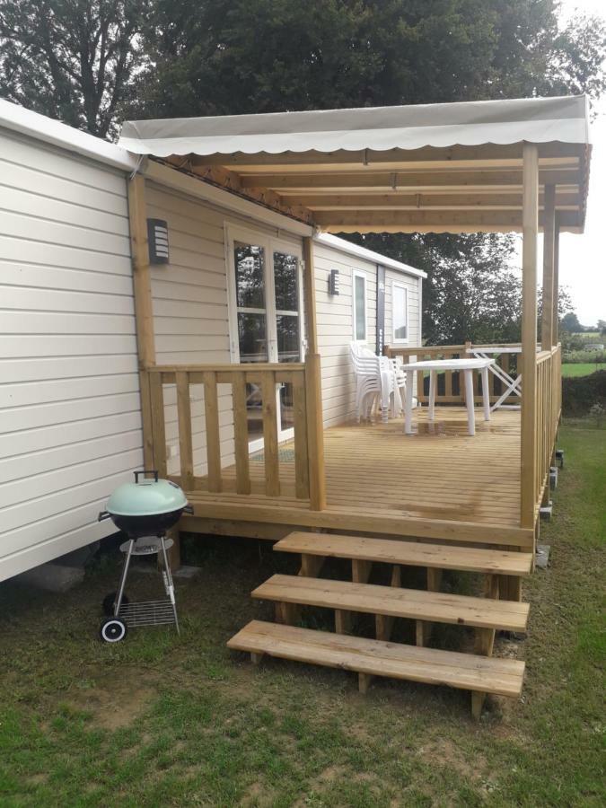 Camping 4 Mobil Home Priver Litteau Экстерьер фото
